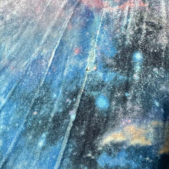 15. JOHNNY WAS Nova Velvet Relaxed Hoodie Multi Galaxy Print Size: XL - Picture 11 of 11